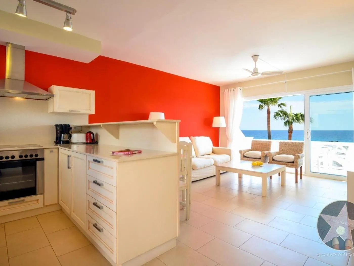 Apartmán Apartamento 5 En Primera Linea De Mar Santo Tomás