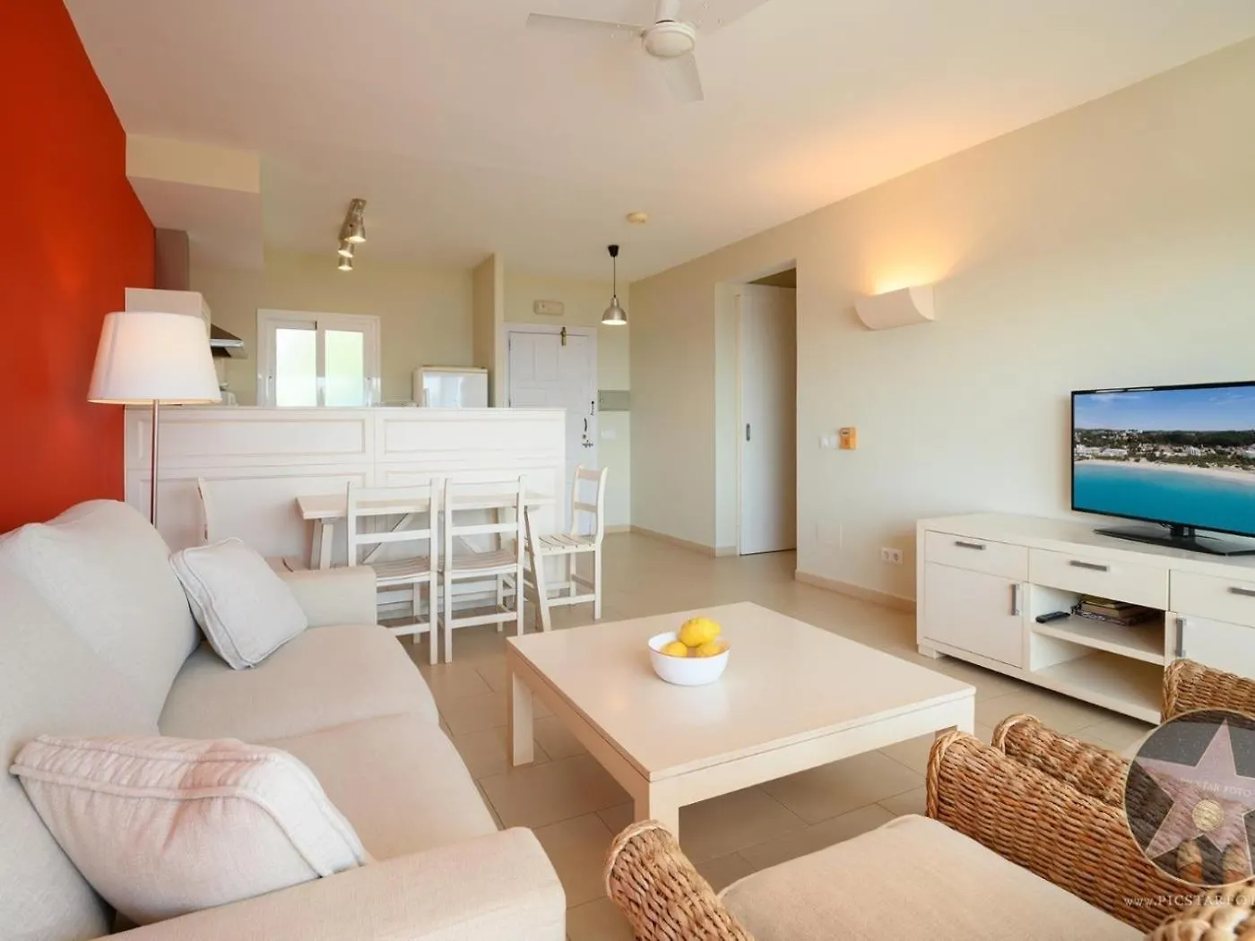 Apartmán Apartamento 5 En Primera Linea De Mar Santo Tomás